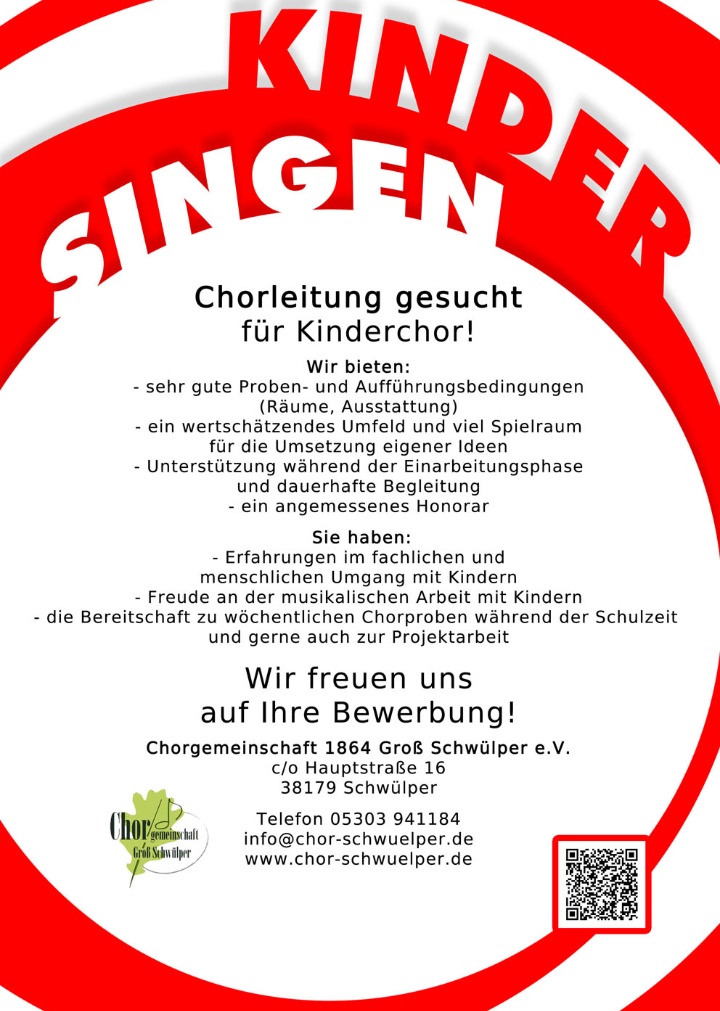 Chorleitung gesucht